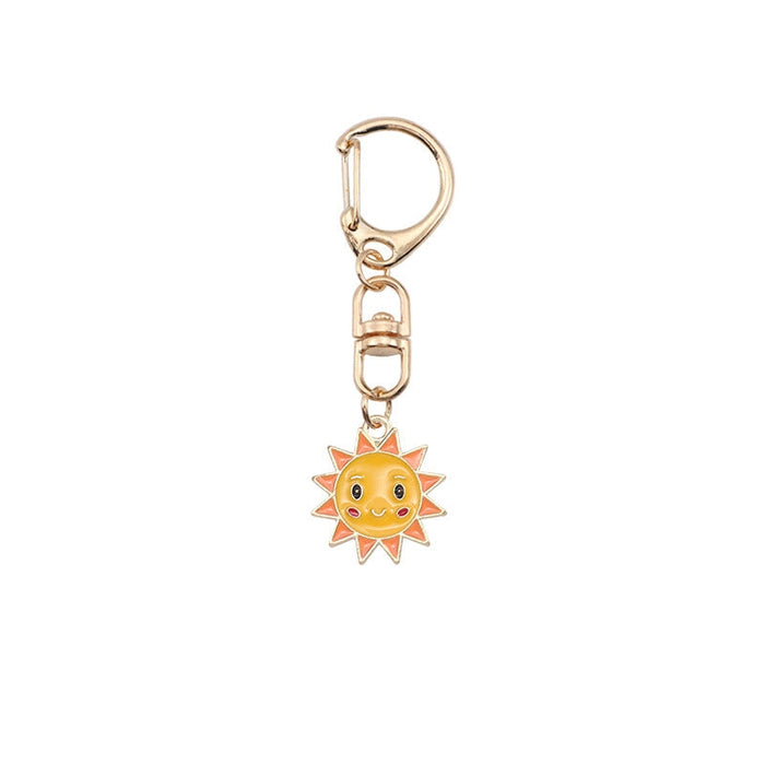 Wholesale Alloy Enamel Planet Astronaut Keychain JDC-KC-TianG003 Keychains 天高 Wholesale Jewelry JoyasDeChina Joyas De China