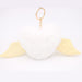 Wholesale Alloy Imitation Rex Rabbit Fur Heart Shaped Wings Fur Ball Pom Pom Keychain JDC-KC-Zuge015 Keychains 祖格 Wholesale Jewelry JoyasDeChina Joyas De China