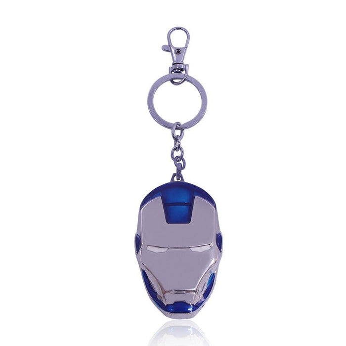 Wholesale Alloy Mask Keychain JDC-KC-TianG010 Keychains 天高 blue 6*4CM Wholesale Jewelry JoyasDeChina Joyas De China