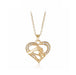 Wholesale alloy mother's day love JDC-NE-ZJ008 ecklaces 志嘉 A1739-golden Wholesale Jewelry JoyasDeChina Joyas De China