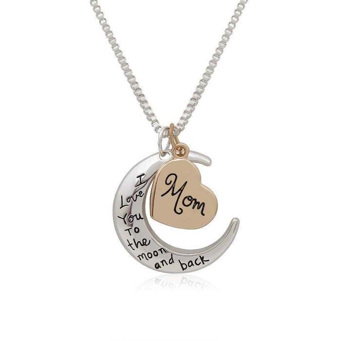 Wholesale alloy mother's day love necklace JDC-NE-ZJ002 Necklaces 志嘉 A2666-5 Wholesale Jewelry JoyasDeChina Joyas De China