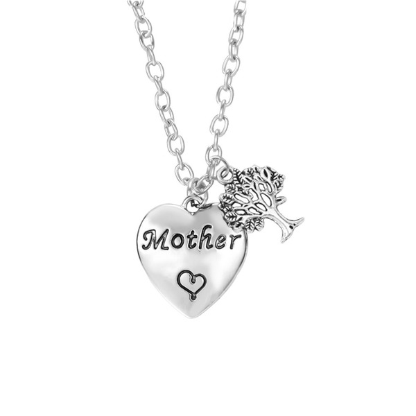 Wholesale alloy mother's day love necklace JDC-NE-ZJ009 Necklaces 志嘉 A2705-2 Wholesale Jewelry JoyasDeChina Joyas De China