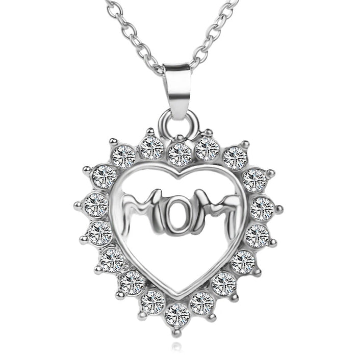 Wholesale alloy mother's day love necklace JDC-NE-ZJ012 Necklaces 志嘉 A1322 Wholesale Jewelry JoyasDeChina Joyas De China