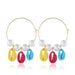 Wholesale Alloy Shell Pearl Earrings JDC-ES-Duoh009 Earrings 朵涵 Wholesale Jewelry JoyasDeChina Joyas De China