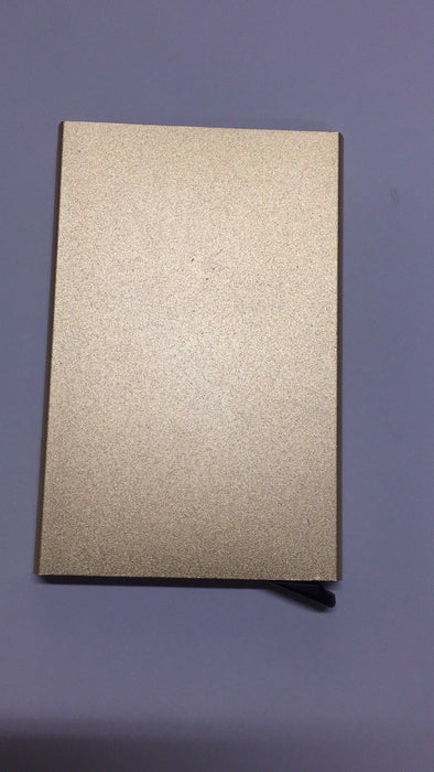 Wholesale Aluminum Alloy Credit Card Business Card Case Anti Degaussing JDC-CB-CLJ001 Card Case 春丽嘉 gold Wholesale Jewelry JoyasDeChina Joyas De China