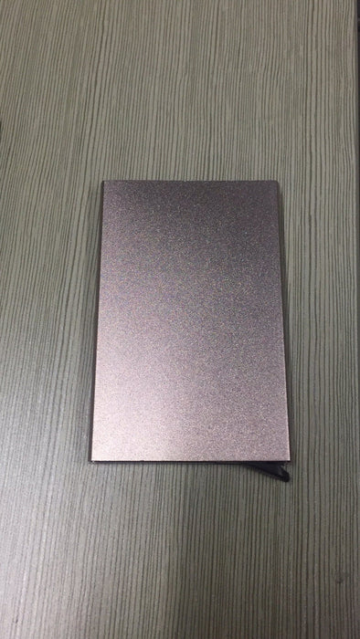 Wholesale Aluminum Alloy Credit Card Business Card Case Anti Degaussing JDC-CB-CLJ001 Card Case 春丽嘉 rose gold Wholesale Jewelry JoyasDeChina Joyas De China