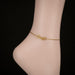 Wholesale Angel Stainless Steel Anklet JDC-AS-Shuangs003 Anklet 双硕 Wholesale Jewelry JoyasDeChina Joyas De China