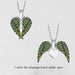 Wholesale Angel Wings Copper Necklace JDC-NE-HeMei001 和美 green Wholesale Jewelry JoyasDeChina Joyas De China