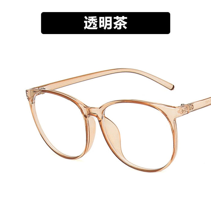 Wholesale Anti Blue Light PC Glasses Flat Glasses JDC-SG-PLS003 Sunglasses 普琳丝 brown Wholesale Jewelry JoyasDeChina Joyas De China