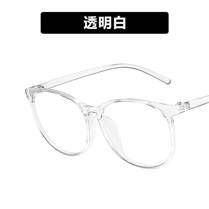 Wholesale Anti Blue Light PC Glasses Flat Glasses JDC-SG-PLS003 Sunglasses 普琳丝 white Wholesale Jewelry JoyasDeChina Joyas De China