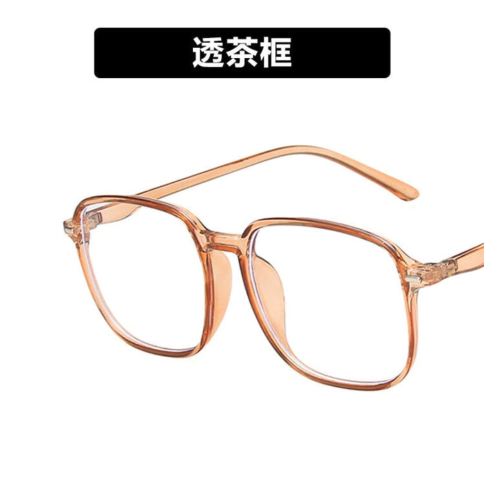 Wholesale Anti Blue Light PC Glasses Frame Flat Mirror JDC-SG-PLS004 Sunglasses 普琳丝 brown Wholesale Jewelry JoyasDeChina Joyas De China