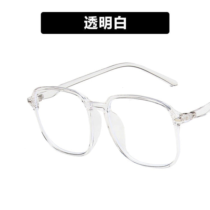 Wholesale Anti Blue Light PC Glasses Frame Flat Mirror JDC-SG-PLS004 Sunglasses 普琳丝 white Wholesale Jewelry JoyasDeChina Joyas De China