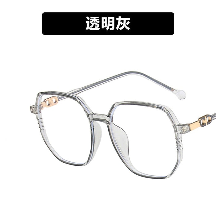 Wholesale Anti Blue Light PC Glasses Frame Irregular Flat Mirror JDC-SG-PLS020 Sunglasses 普琳丝 Wholesale Jewelry JoyasDeChina Joyas De China