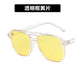 Wholesale Anti Blue Light PC Large Frame Glasses JDC-SG-PLS010 Sunglasses 普琳丝 yellow / Wholesale Jewelry JoyasDeChina Joyas De China