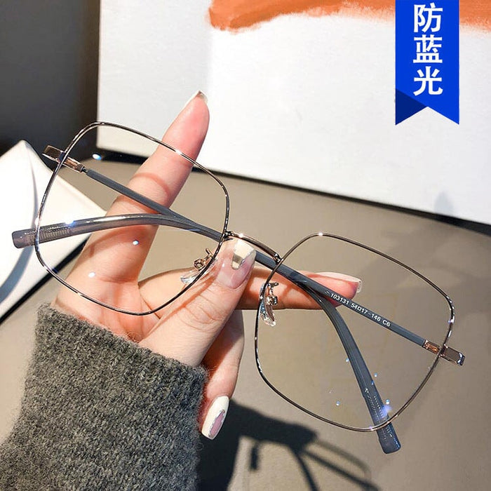 Wholesale Anti Blue Light PC Large Frame Glasses JDC-SG-PLS016 Sunglasses 普琳丝 Wholesale Jewelry JoyasDeChina Joyas De China