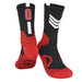 Wholesale Basketball Socks Polyester High Elastic Silk Long Mid Tube Sports Socks JDC-SK-LingTu008 Sock 领途 Black and Red No.0 39-44 Wholesale Jewelry JoyasDeChina Joyas De China