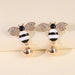 Wholesale Bee Pearl Alloy Rhinestone Earrings JDC-ES-JJ358 Earrings 聚嘉 Wholesale Jewelry JoyasDeChina Joyas De China