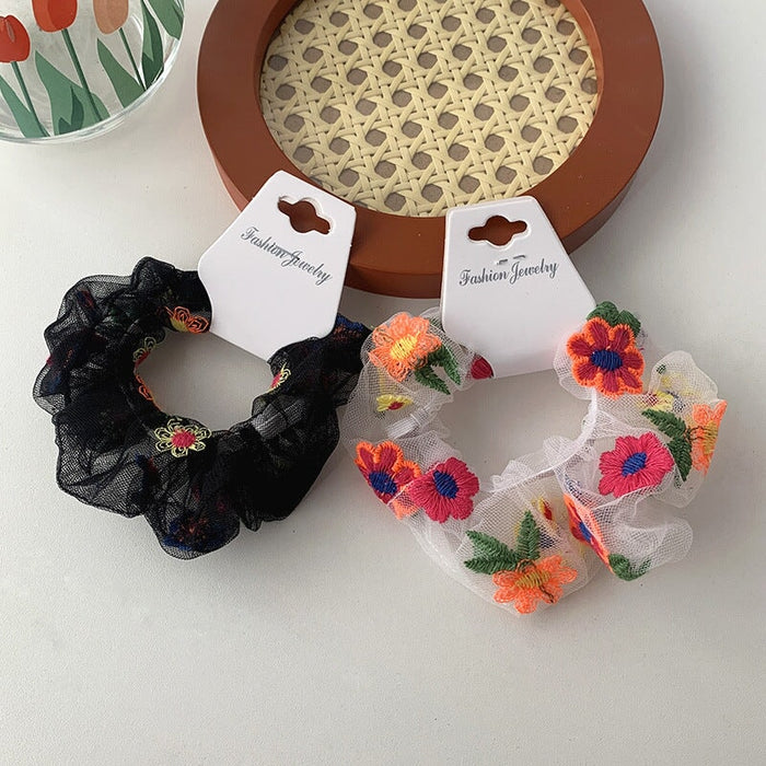 Wholesale black cloth hair circle JDC-HS-h406 Hair Scrunchies 妙德 Wholesale Jewelry JoyasDeChina Joyas De China