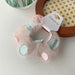 Wholesale black cloth hair circle JDC-HS-h406 Hair Scrunchies 妙德 8# pink Wholesale Jewelry JoyasDeChina Joyas De China