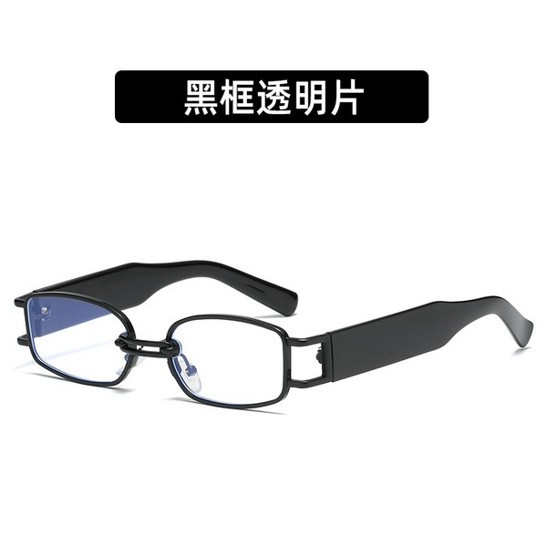 Wholesale Black Metal European and American Fashion New Small Frame Sunglasses JDC-SG-XIa015 Sunglasses 锡安 Wholesale Jewelry JoyasDeChina Joyas De China