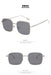 Wholesale black resin sunglasses JDC-SG-KD127 Sunglasses 珂盾 Gold frame light grey picture Wholesale Jewelry JoyasDeChina Joyas De China