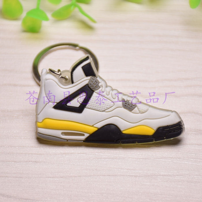 Wholesale black rubber keychain (F) JDC-KC-Ent004 Keychains 恩泰 11 Wholesale Jewelry JoyasDeChina Joyas De China