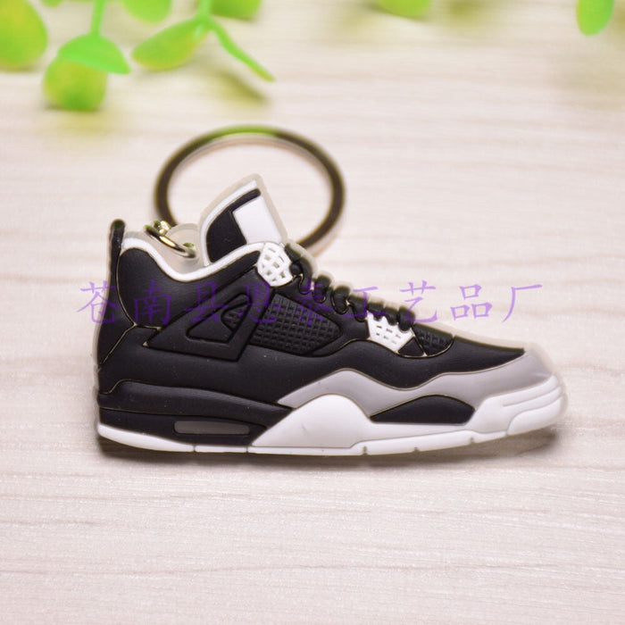 Wholesale black rubber keychain (F) JDC-KC-Ent004 Keychains 恩泰 Wholesale Jewelry JoyasDeChina Joyas De China