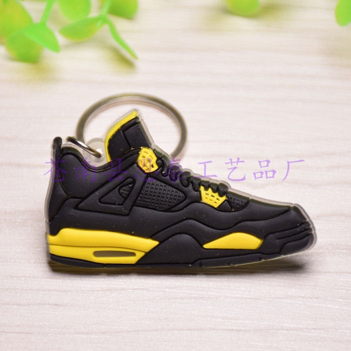 Wholesale black rubber keychain (F) JDC-KC-Ent004 Keychains 恩泰 Wholesale Jewelry JoyasDeChina Joyas De China