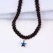 Wholesale black sexy five-pointed star necklace JDC-NE-Jiaow013 Necklaces 娇婉 Wholesale Jewelry JoyasDeChina Joyas De China