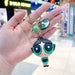 Wholesale Blue Metal Cartoon Powerpuff Girls Keychain （F）JDC-KC-Gongz012 Keychains 宫泽 Wholesale Jewelry JoyasDeChina Joyas De China