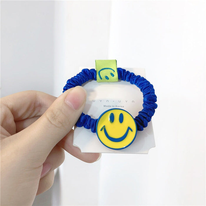 Wholesale blue rubber hair bands (F) JDC-HS-Jiax017 Hair Scrunchies 佳芯 Wholesale Jewelry JoyasDeChina Joyas De China