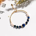 Wholesale Blue Tiger Eye Crystal Pearl Transfer Bracelet JDC-BT-Weiy006 Bracelet 唯逸 Wholesale Jewelry JoyasDeChina Joyas De China