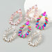 Wholesale bohemian style alloy rhinestone earrings JDC-ES-JL916 Earrings 氿乐 Wholesale Jewelry JoyasDeChina Joyas De China