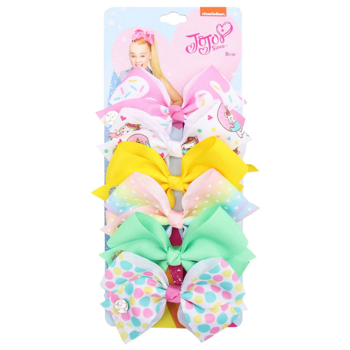 Wholesale Bow Cloth Kids Hair Clip Set JDC-HC-Danzuo007 Hair Clips 丹左 02 Wholesale Jewelry JoyasDeChina Joyas De China