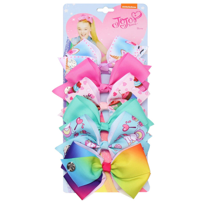 Wholesale Bow Cloth Kids Hair Clip Set JDC-HC-Danzuo008 Hair Clips 丹左 04 Wholesale Jewelry JoyasDeChina Joyas De China