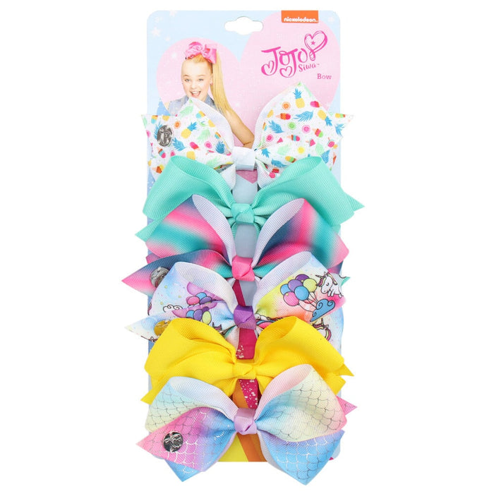 Wholesale Bow Cloth Kids Hair Clip Set JDC-HC-Danzuo011 Hair Clips 丹左 09 Wholesale Jewelry JoyasDeChina Joyas De China