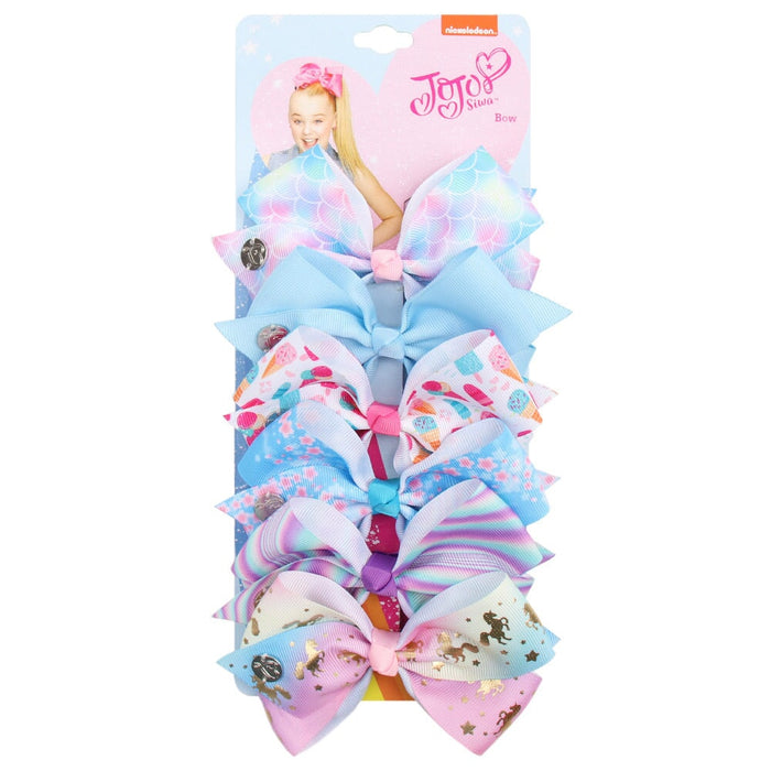 Wholesale Bow Cloth Kids Hair Clip Set JDC-HC-Danzuo012 Hair Clips 丹左 12 Wholesale Jewelry JoyasDeChina Joyas De China