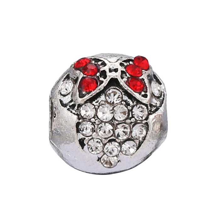 Wholesale Bracelet Accessories Rhinestone DIY Big Hole Alloy Beads JDC-DIY-XingL005 DIY 星銮 Style 40 Standard Wholesale Jewelry JoyasDeChina Joyas De China