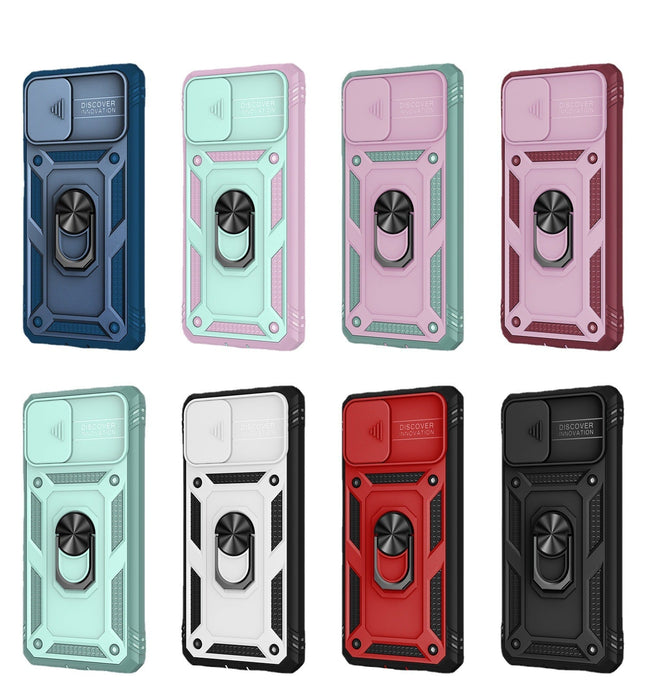 Wholesale bracket ring card tpu pc phone case for Samsung A12 JDC-PC-Kec001 phone case 壳彩 Wholesale Jewelry JoyasDeChina Joyas De China