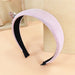 Wholesale Broad Brim Fabric Knit Leather Headband JDC-HD-O388 Headband 潮炫 Wholesale Jewelry JoyasDeChina Joyas De China