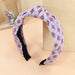 Wholesale Broad Brim Fabric Knit Leather Headband JDC-HD-O388 Headband 潮炫 Wholesale Jewelry JoyasDeChina Joyas De China