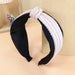 Wholesale Broad Brim Fabric Knit Leather Headband JDC-HD-O388 Headband 潮炫 Wholesale Jewelry JoyasDeChina Joyas De China