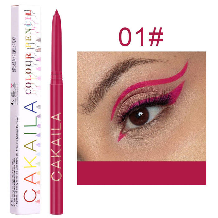 Wholesale CAKAILA 18 Color Eyeliner Gel Pen JDC-EY-Nic009 eyeliner 尼采 01 Wholesale Jewelry JoyasDeChina Joyas De China