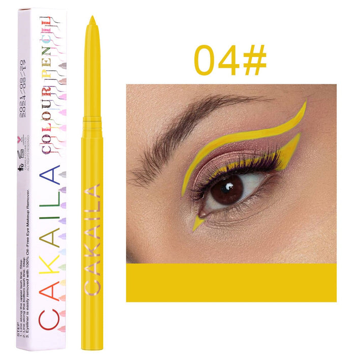 Wholesale CAKAILA 18 Color Eyeliner Gel Pen JDC-EY-Nic009 eyeliner 尼采 04 Wholesale Jewelry JoyasDeChina Joyas De China