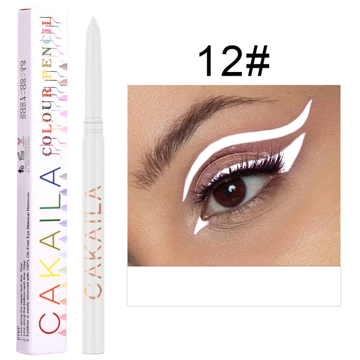 Wholesale CAKAILA 18 Color Eyeliner Gel Pen JDC-EY-Nic009 eyeliner 尼采 12 Wholesale Jewelry JoyasDeChina Joyas De China