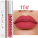 Wholesale CAKAILA 18 Color Lipstick Matte Non-stick Cup Waterproof Lip Gloss JDC-MK-Nic003 lipstick 尼采 15 Wholesale Jewelry JoyasDeChina Joyas De China