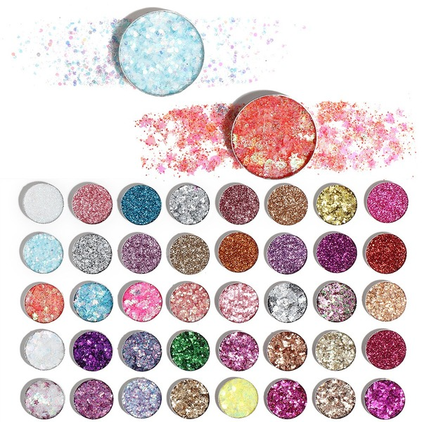 Wholesale CAKAILA 40 Color Glitter Powder Glitter Eyeshadow PaletteJDC-SH-Nic003 eyeshadow 尼采 Wholesale Jewelry JoyasDeChina Joyas De China