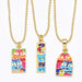 Wholesale cartoon animal color drip oil pendant necklace JDC-NE-AS560 Necklaces 集沛 Wholesale Jewelry JoyasDeChina Joyas De China