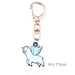 Wholesale Cartoon Color Enamel Pegasus Alloy Keychain JDC-KC-TianG002 Keychains 天高 CNM Wholesale Jewelry JoyasDeChina Joyas De China