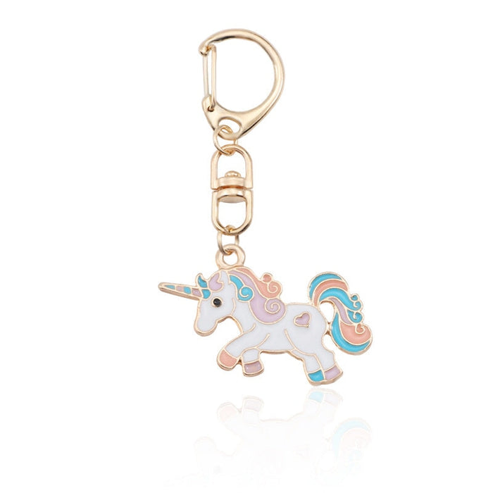 Wholesale Cartoon Color Enamel Pegasus Alloy Keychain JDC-KC-TianG002 Keychains 天高 color Wholesale Jewelry JoyasDeChina Joyas De China